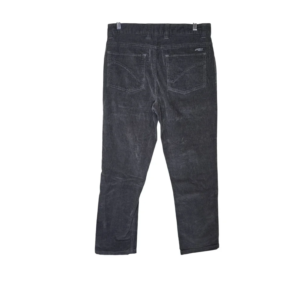 Mountain Khakis Crest Cord Pant Mens 32x30 Grey Cotton Blend Modern Fit MK-501